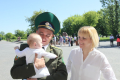 Выпуск младших офицеров 05.06.2015 Центр подготовки специалистов пограничного контроля "Института пограничной службы"(г.Брест)