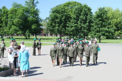 Выпуск младших офицеров 05.06.2015 Центр подготовки специалистов пограничного контроля "Института пограничной службы"(г.Брест)