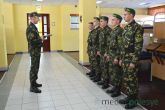 Пинские пограничники идут на «дембель»