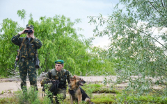 На земле, воде и в небе фоторепортаж с белорусской границы