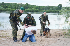 На земле, воде и в небе фоторепортаж с белорусской границы