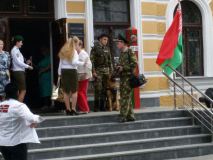 "Модный четверг в музее" посвященный Дню пограничника 2016г.