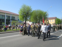 День Победы в городе Сморгонь