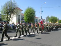 День Победы в городе Сморгонь