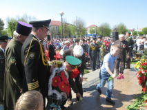 День Победы в городе Сморгонь