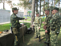 Сборы с мобильной пограничной заставой резерва