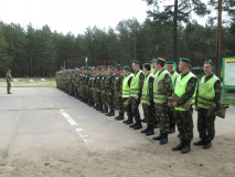 Сборы с мобильной пограничной заставой резерва