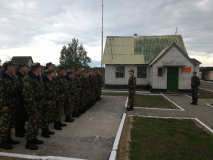 Сборы с мобильной пограничной заставой резерва