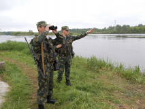 Сборы с мобильной пограничной заставой резерва