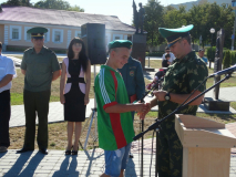 Военно-патриотический лагерь...Гомельская пограничная группа...Отдел береговой охраны «Лоев»