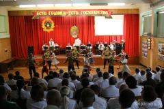 3 сентября  2016 в Гомельской пограничной группе прошло  торжественное мероприятие – 19-я годовщина со дня образования.