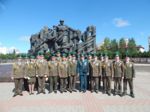 Военно-духовой оркестр Гродненской пограничной группы отмечает 45-летие