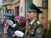 Военно-духовой оркестр Гродненской пограничной группы отмечает 45-летие