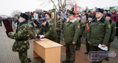 Присяга пограничников Брест 2016