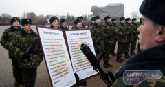 Присяга пограничников Брест 2016