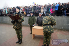 Присяга пограничников Брест 2016