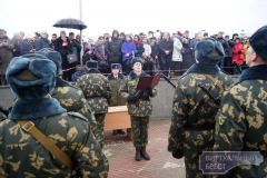 Присяга пограничников Брест 2016