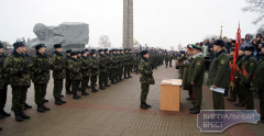 Присяга пограничников Брест 2016