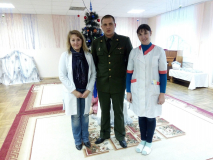 28 декабря в рамках акции гомельские пограничники посетили Гомельский областной Дом Ребенка