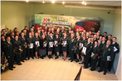 Праздничное мероприятие в Рижском управлении  в честь 25-летия со дня образования пограничной охраны Латвии