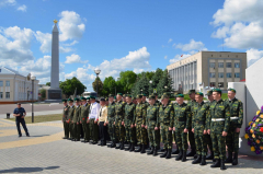 День Пограничника в Лоеве отметили 27 мая...Гомельская пограничная группа