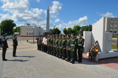 День Пограничника в Лоеве отметили 27 мая...Гомельская пограничная группа