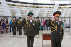 15 июня 2017...Выпуск младших офицеров в музее истории Великой Отечественной войны...