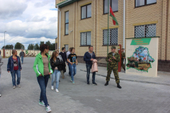 Сотрудники военного госпиталя органов пограничной службы посетили Сморгонскую пограничную группу