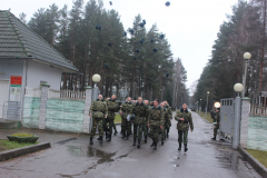 В Сморгонской пограничной группе с 17 ноября началось увольнение в запас военнослужащих срочной военной службы