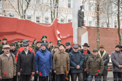 Памятный камень "Воинам-пограничникам" открыли сегодня в центральной части Гомеля.