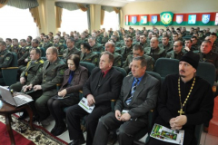 В Пинском пограничном отряде подвели итоги 2017 года и наградили лучших военнослужащих...