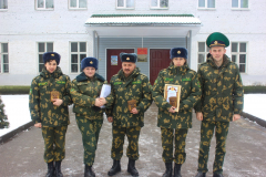 В аппарате Сморгонской пограничной группы 2 февраля состоялось отчетно-выборное собрание представителей коллективов прапорщиков