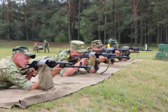 В Пинском погранотряде состоялось первенство по стрельбе, приуроченное к 100- летию пограничной службы Республики Беларусь.