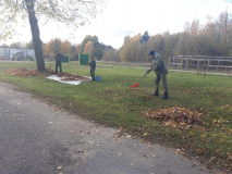 Субботник октябрь 2018 Гродненская пограничная группа