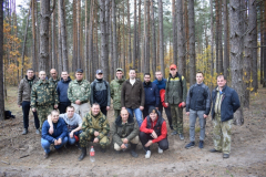 Военнослужащие Гомельской пограничной группы приняли участие в республиканской акции «Чистый лес».