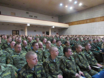 Чествование полковника в отставке Васильева Василия Тихоновича в связи с 90-летием