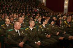 23 октября военнослужащие Сморгонской пограничной группы принимали поздравления с 26-летием со дня ее образования
