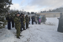 Военнослужащие Полоцкого пограничного отряда торжественно встретили праздник Крещения Господня.