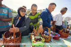 Пограничный Брест встретил светлую Пасху