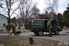 Один день на пограничной заставе "Теребунь" Брестской пограничной группы..