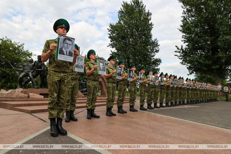 В Брестской крепости прошла акция "Боевой расчет"