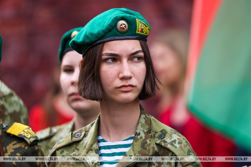 В Брестской крепости прошла акция "Боевой расчет"