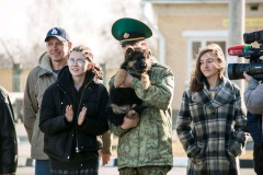 «Юные кинологи» посетили пограничников