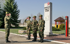 Апрель 2009. Застава "Котельня-Боярская" Брестской пограничной группы...