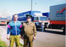 1993-1994 год. Субботник в пункте пропуска "Козловичи".