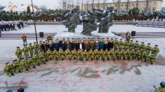 Присяга 19 ноября 2022 года. Гродненская пограничная группа...