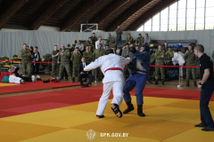 Гродненские пограничники одержали победу на чемпионате по рукопашному бою