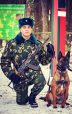 младший сержант Сморгонской пограничной группы Павел Мурашов