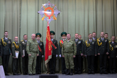 В Сморгонской пограничной группе подвели итоги и чествовали лучших военнослужащих по результатам 2023 года