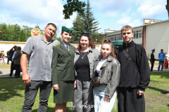В Институте пограничной службы состоялся выпуск курсантов и слушателей
